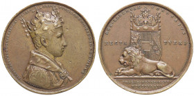 MEDAGLIE ESTERE - BOEMIA - Ferdinando I (1835-1848) - Medaglia 1836 - Incoronazione AE Opus: Boerm Ø 46 Colpetti
 Colpetti
bel BB