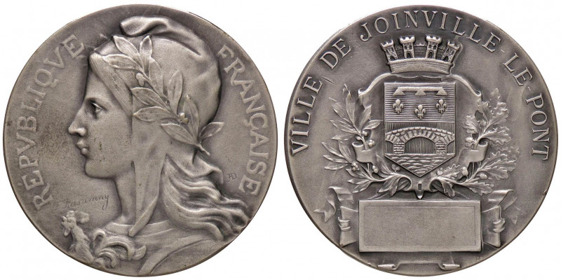 MEDAGLIE ESTERE - FRANCIA - Medaglia Città di Joinville le Pont AG Ø 48
 
SPL...