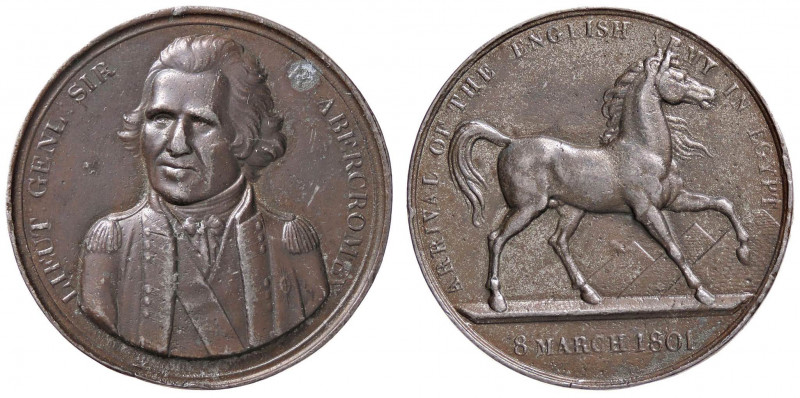 MEDAGLIE ESTERE - GRAN BRETAGNA - Giorgio III (1760-1820) - Medaglia 1801 - Gene...