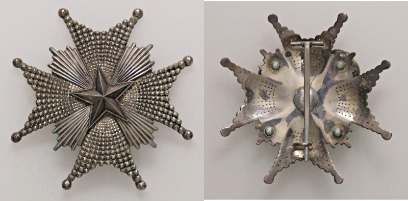 MEDAGLIE ESTERE - SVEZIA - Federico I (1720-1751) - Medaglia Ordine della stella...