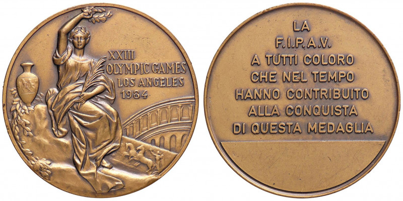 MEDAGLIE ESTERE - U.S.A. - Medaglia 1984 - Olimpiadi di Los Angeles AE Ø 50
 
...