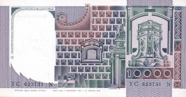 CARTAMONETA - BANCA d'ITALIA - Repubblica Italiana (monetazione in lire) (1946-2001) - 10.000 Lire - Castagno 03/11/1982 Alfa 863; Lireuro 75D Ciampi/...