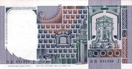 CARTAMONETA - BANCA d'ITALIA - Repubblica Italiana (monetazione in lire) (1946-2001) - 10.000 Lire - Castagno 06/09/1980 Alfa 862; Lireuro 75C Ciampi/...