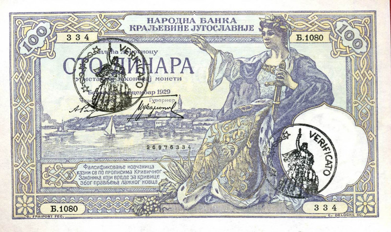 CARTAMONETA - COLONIE ED OCCUPAZIONI DI TERRITORI ITALIANI - Montenegro Timbro v...