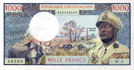 CARTAMONETA ESTERA - AFRICA CENTRALE - 1.000 Franchi (1974) Pick 2
 
qFDS