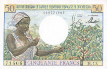 CARTAMONETA ESTERA - AFRICA EQUATORIALE FRANCESCE - Quarta Repubblica (1947-1958) - 50 Franchi (1957) Pick 31
 
qFDS