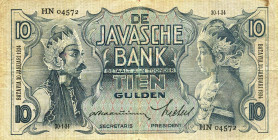 CARTAMONETA ESTERA - INDIE OLANDESI - Guglielmina (1890-1948) - 10 Gulden 30/01/1934 Pick 79
 
meglio di MB