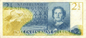 CARTAMONETA ESTERA - NUOVA GUINEA OLANDESE - Juliana (1948-1980) - 2,5 Gulden 08/12/1954 Pick 12 R
 
BB