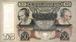 CARTAMONETA ESTERA - OLANDA - Guglielmina (1890-1948) - 50 Gulden 03/02/1941 Pick 58
 
qSPL