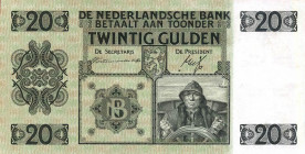 CARTAMONETA ESTERA - OLANDA - Guglielmina (1890-1948) - 20 Gulden 16/10/1936 Pick 44
 
qSPL