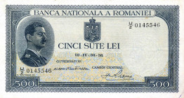 CARTAMONETA ESTERA - ROMANIA - Carlo II (1930-1940) - 500 Lei 19/04/1936 Kr. 42
 
BB+