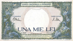 CARTAMONETA ESTERA - ROMANIA - Michele I (1940-1947) - 1.000 Lei 10/09/1941 Pick 52
 
qFDS