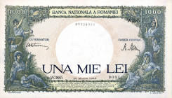 CARTAMONETA ESTERA - ROMANIA - Michele I (1940-1947) - 1.000 Lei 20/03/1945 Pick 52
 
qFDS