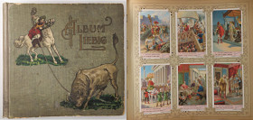 VARIE - Figurine Lotto di 384 carte quasi tutte diverse della Liebig, su album dedicato
 
Ottimo
