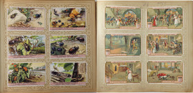 VARIE - Figurine Lotto di 476 carte tutte diverse della Liebig, su 2 album dedicati, uno dei quali è rovinato e ha del nastro isolante
 
Buono