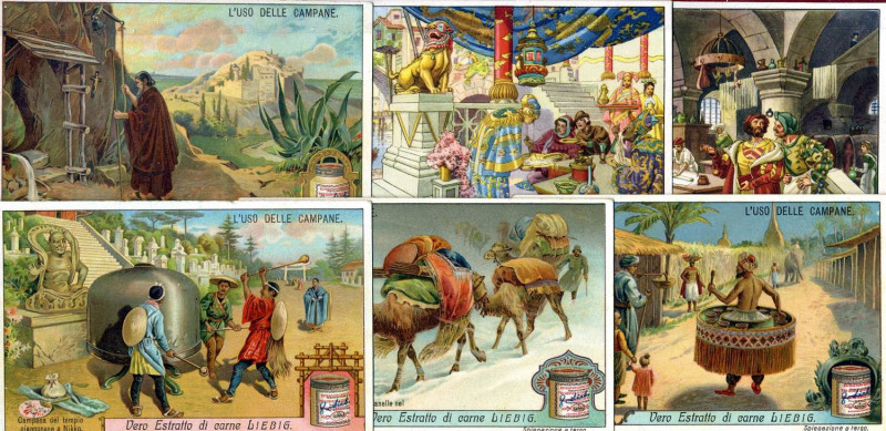VARIE - Figurine Lotto di circa 1000 carte quasi tutte diverse della Liebig
 
...