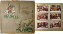 VARIE - Figurine Lotto di circa 530 carte quasi tutte diverse della Liebig, su album dedicato con nastro adesivo
 
Buono