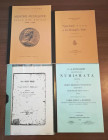 BIBLIOGRAFIA NUMISMATICA - LIBRI Insieme di 4 cataloghi/opuscoli sulla medaglistica, fotocopie rilegate
 
Buono