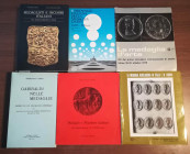 BIBLIOGRAFIA NUMISMATICA - LIBRI Insieme di 6 libri sulla medaglistica
 
Buono