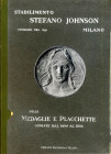 BIBLIOGRAFIA NUMISMATICA - LIBRI Johnson S. - Delle medaglie e placchette coniate dal 1884 al 1906, pagine in carta molto sottile e tavole
 
Buono