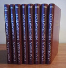 BIBLIOGRAFIA NUMISMATICA - RIVISTE Panorama numismatico dal 1983 al 1991 Lotto di 8 volumi, il 1983-84 sono in un unico volume - La spedizione di ques...