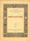 BIBLIOGRAFIA NUMISMATICA - CATALOGHI D'ASTA Baranowsky M. - Milano Asta del 12/05/1932 Collezione Valerio Traverso di Genova e di altri amatori, monet...