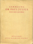 BIBLIOGRAFIA NUMISMATICA - CATALOGHI D'ASTA Helbing Otto, Monaco - Asta del 11/01/1932 - Lotti 4355, pagg 263 e 58 tavv., con aggiudicazioni
 
Ottim...