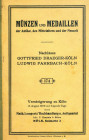 BIBLIOGRAFIA NUMISMATICA - CATALOGHI D'ASTA Lempertz M. e Hanstein P. - Katalog Munzen und Medaillen der Antike, des Mittelalters und der Neuzeit, Vol...