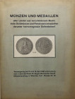 BIBLIOGRAFIA NUMISMATICA - CATALOGHI D'ASTA Merbacher E. - Katalog Munzen und Medaillen aller Lander aus verschiedenem Besitz…....Monaco di Baviera 19...