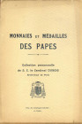 BIBLIOGRAFIA NUMISMATICA - CATALOGHI D'ASTA Platt Clément - Monnaies et medailles des papes, collection personalle de S.E. le cardinal Dubois Aec. De ...