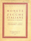 BIBLIOGRAFIA NUMISMATICA - CATALOGHI D'ASTA Ratto M. - Milano 20-21/01/1956 Monete di zecche italiane, medioevali e moderne, importanti serie longobar...
