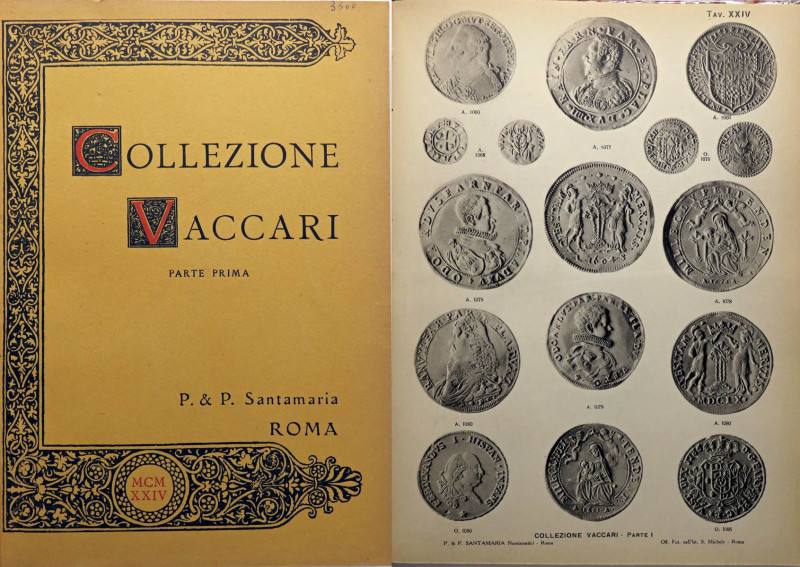 BIBLIOGRAFIA NUMISMATICA - CATALOGHI D'ASTA Santamaria P&P - Roma Asta del 5/11/...