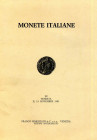 BIBLIOGRAFIA NUMISMATICA - CATALOGHI D'ASTA Semenzato F. e C. - Venezia 19/11/1981 Monete italiane, interessante serie papale in oro e in argento, lot...