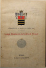 BIBLIOGRAFIA NUMISMATICA - CATALOGHI D'ASTA Vitalini O. - Collezione di monete pontificie del marchese Luigi Paolucci de' Calboli Piazza, Roma 1896
 ...