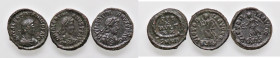 LOTTI - Imperiali Lotto di 3 AE4 di Valentiniano II con R/ diverso
 
med. SPL
