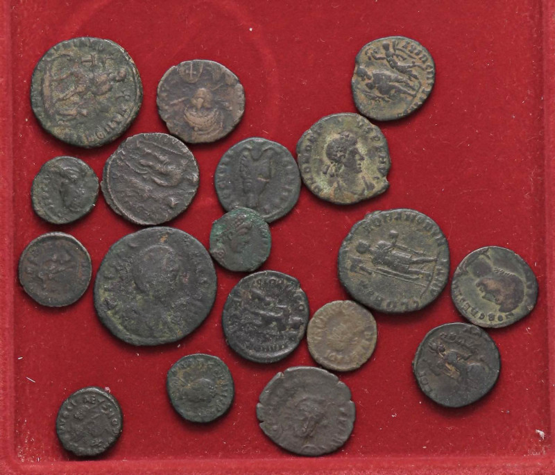 LOTTI - Imperiali Lotto di 18 monete
 
med. MB