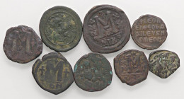 LOTTI - Bizantine Lotto di 8 monete
 
med. MB
