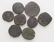 LOTTI - Bizantine Lotto di 8 monete
 
med. MB