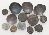 LOTTI - Bizantine Lotto di 13 monete
 
med. MB