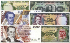 LOTTI - Cartamoneta-Estera EQUADOR - Lotto di 15 biglietti diversi per tipo o decreto
 
qFDS÷FDS