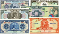 LOTTI - Cartamoneta-Estera HAITI - Lotto di 5 biglietti
 
qFDS÷FDS
