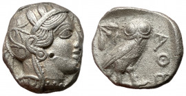 Attica, Athens, 545 - 404 BC, Silver Tetradrachm