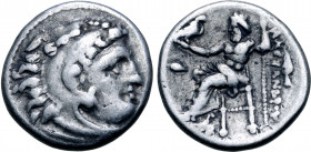 Kings of Macedon, Philip III, 323 - 317 BC, Silver Drachm of Kolophon