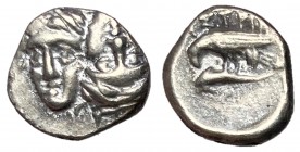 Moesia, Istros, 313 - 280 BC, Silver Trihemiobol