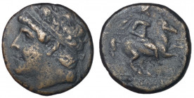 Sicily, Syracuse, Hieron II, 275 - 215 BC, AE Hemilitron