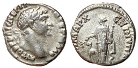 Trajan, 98 - 117 AD, Silver Drachm of Bostra
