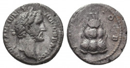 Antoninus Pius, 138 - 161 AD, Silver Drachm of Caesarea