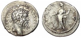 Septimius Severus, 193 - 211 AD, Silver Denarius, Emesa Mint