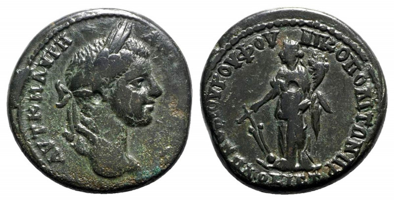 Elagabalus, 218 - 222 AD
AE26, 12.32 grams, Moesia Inferior, Nicopolis ad Istru...