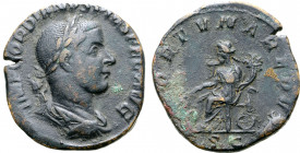 Gordian III, 238 - 244 AD, Sestertius with Fortuna